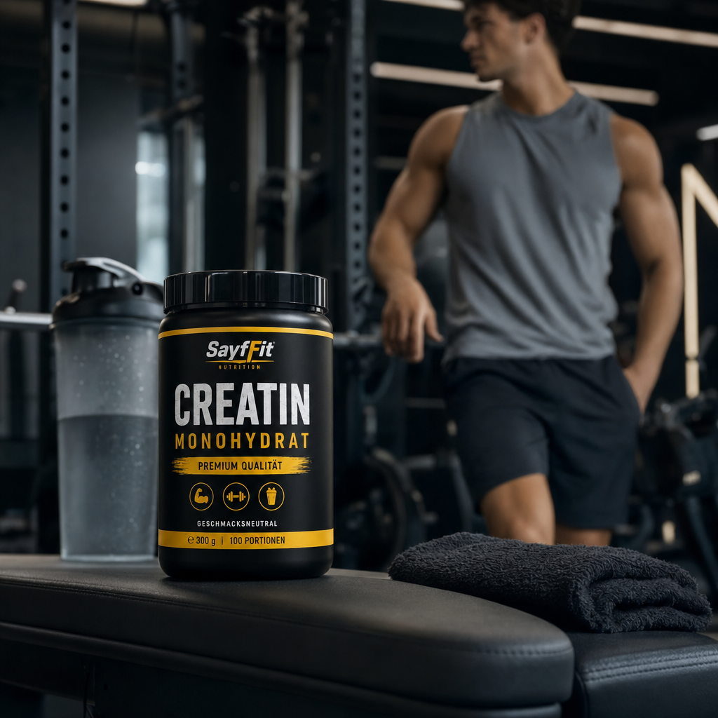 SayfFit Creatin Monohydrat – 100 % rein