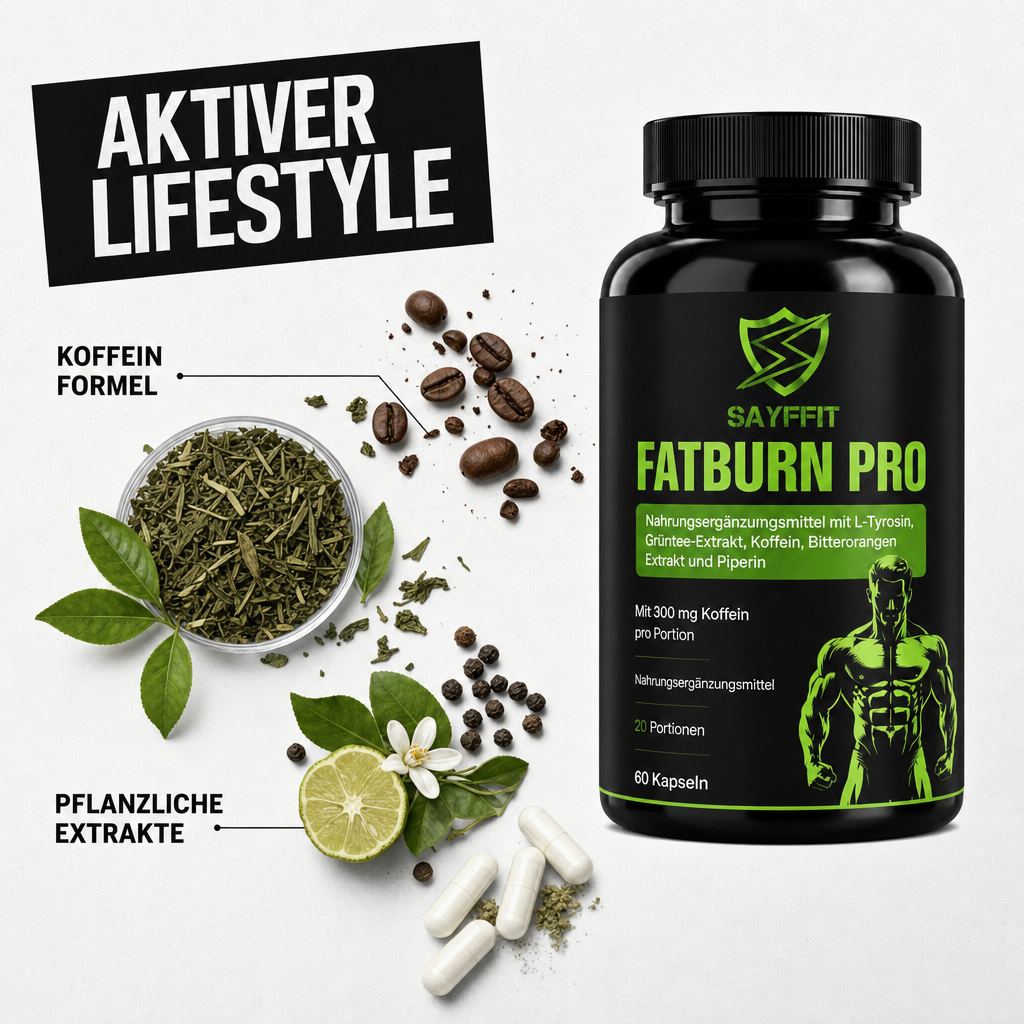 Fatburner Pro - Mit Koffein & L-Tyrosin