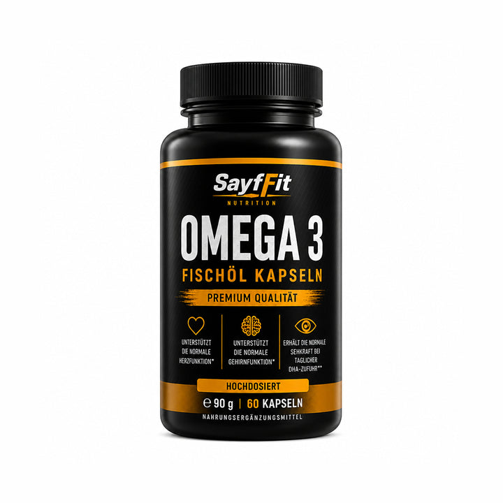 SayfFit Omega 3 Fischöl Kapseln