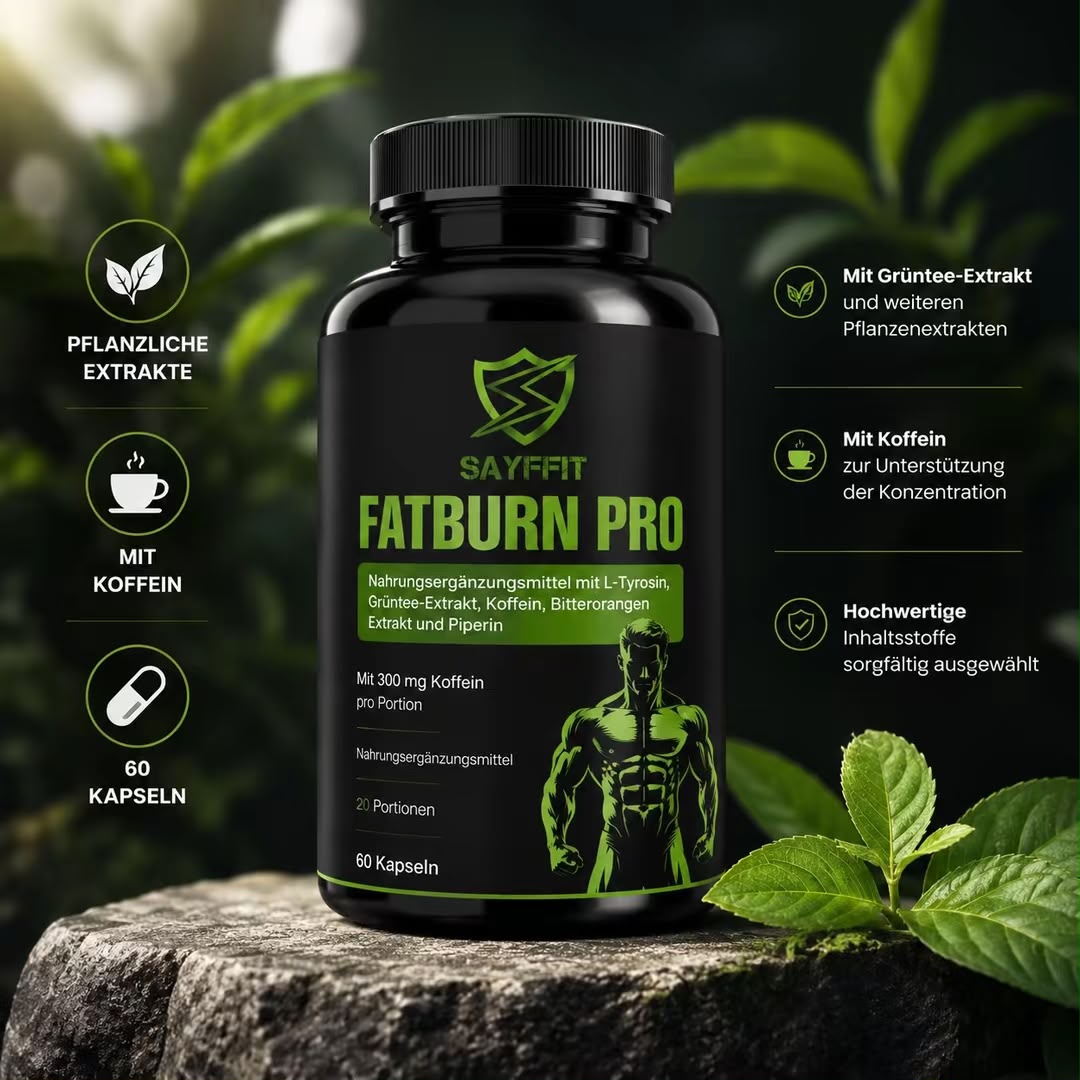 Fatburner Pro - Mit Koffein & L-Tyrosin