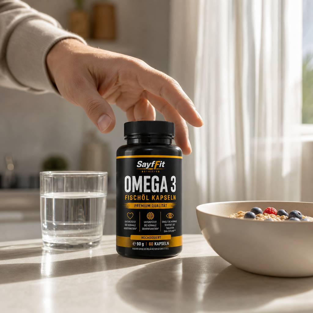 SayfFit Omega 3 Fischöl Kapseln