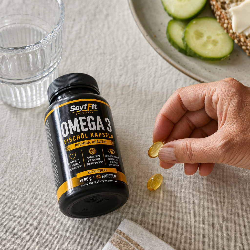 SayfFit Omega 3 Fischöl Kapseln